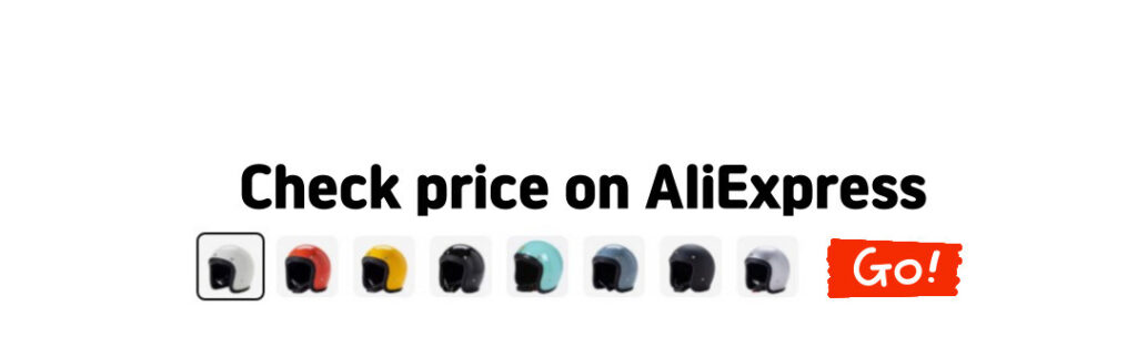 Click here to view this affordable small face helmet on AliExpress