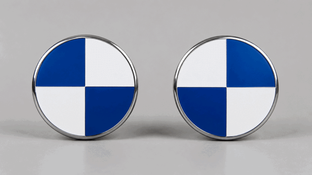 BMW logo meaning and the reversed Bavarian colors