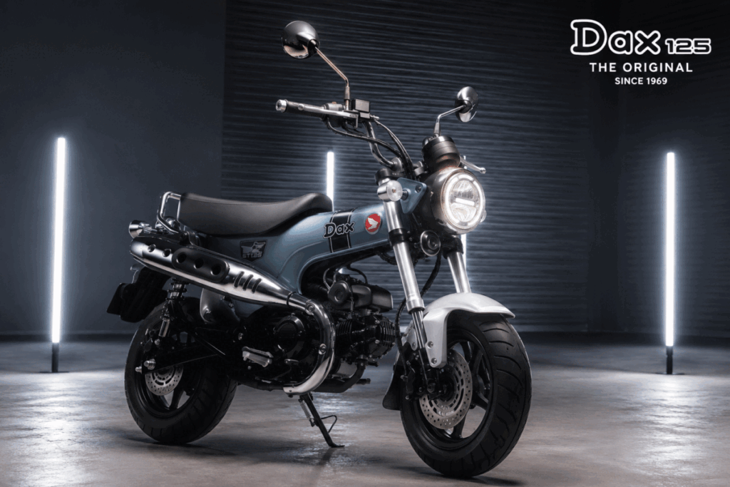 Honda Dax 125 ST125 official press photo
