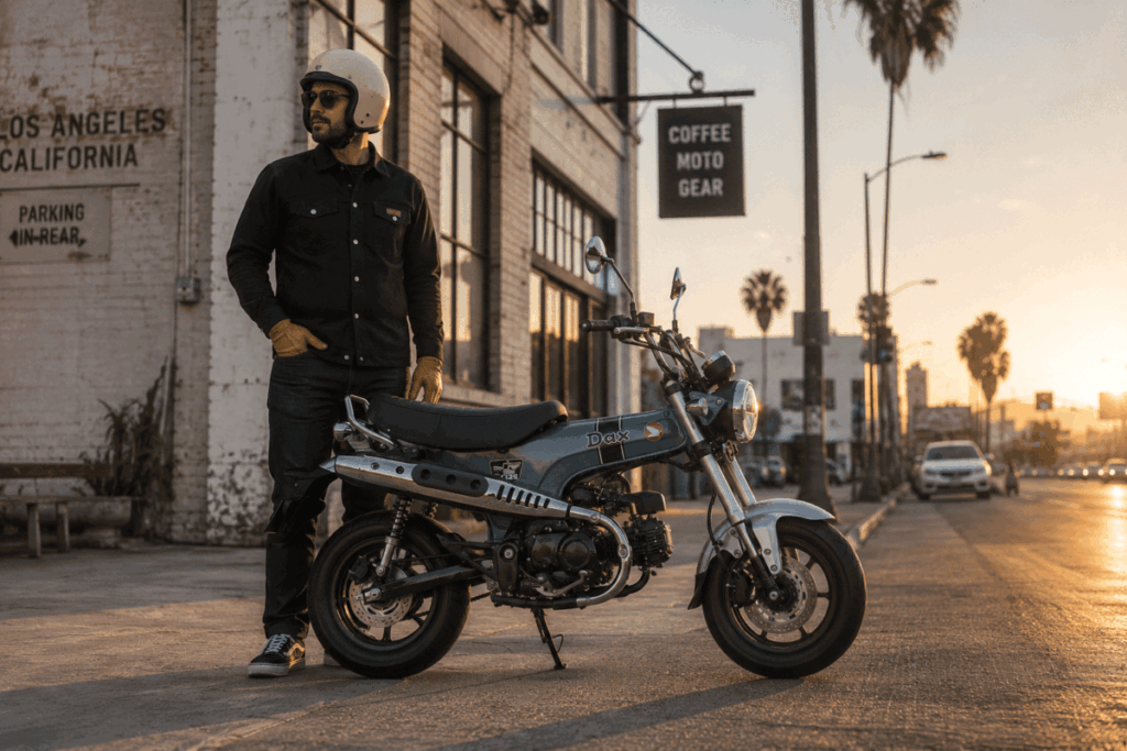 Honda Dax 125 lifestyle rider retro