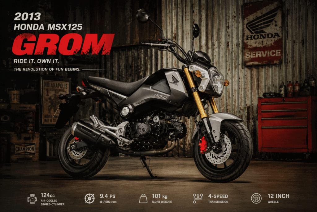 Honda Grom 2013 first generation MSX125