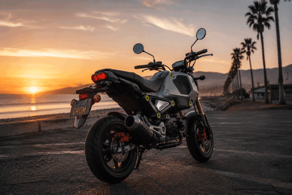 Honda Grom MSX125 side view aesthetic