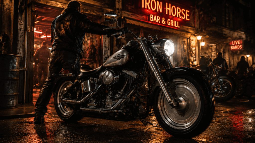 Terminator 2 biker bar scene — I need your motorcycle moment