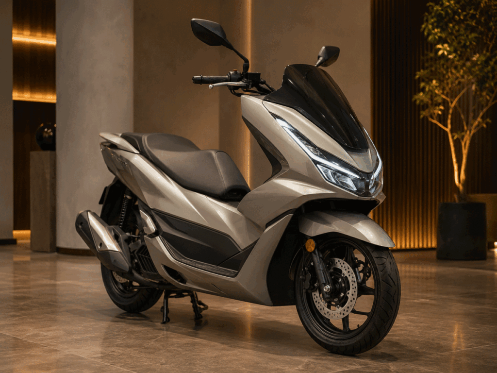 Vespa Primavera or Honda PCX scooter