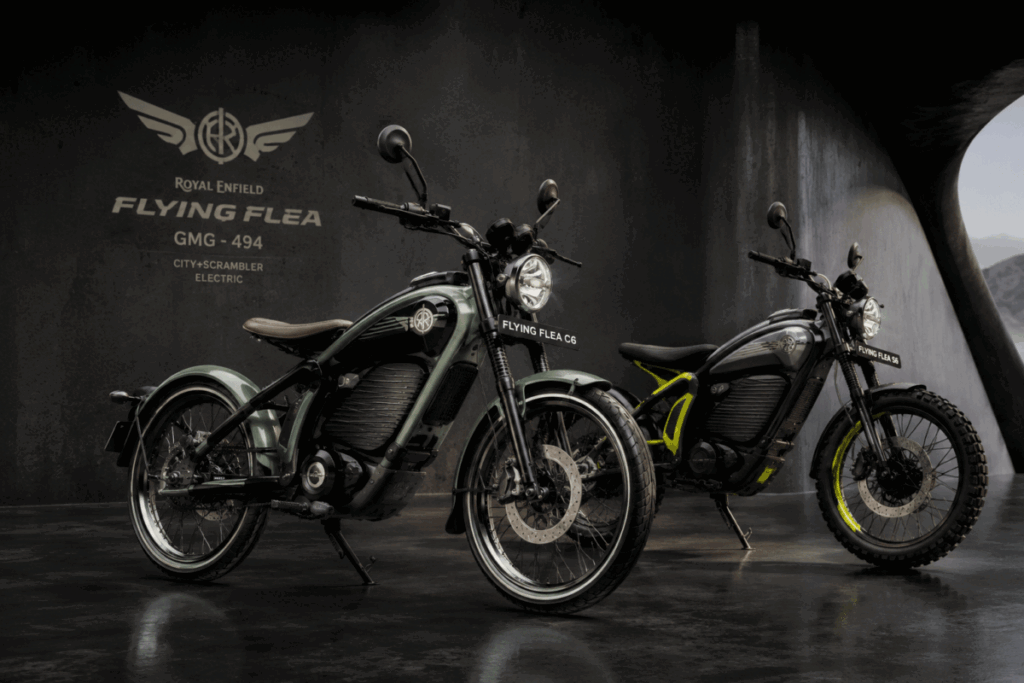  Royal Enfield Flying Flea electric motorcycle C6 S6 2026 125th anniversary retro futuristic EV