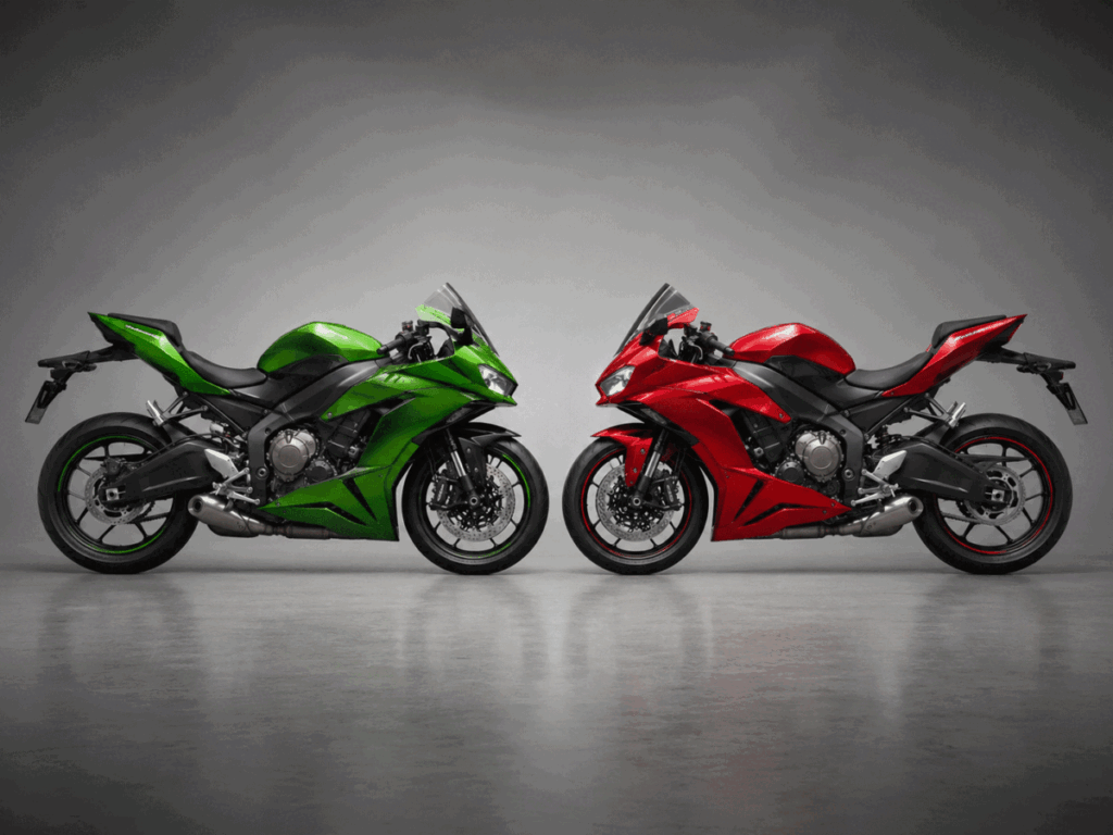QJ Motor SRK421RR vs Kawasaki ZX-4RR price comparison